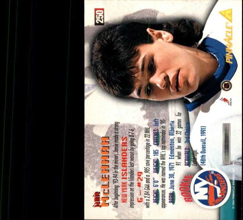 Sports Card Back