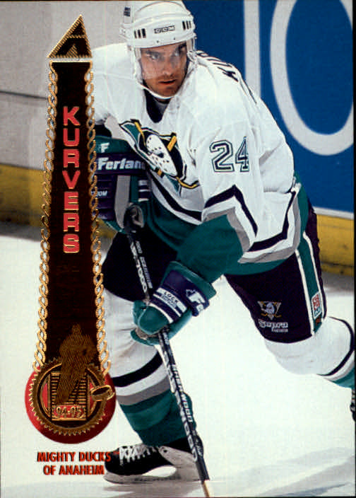 Tarjeta De Hockey 1994 95 Pinnacle Anaheim Patos 380 Tom Kurvers Ebay