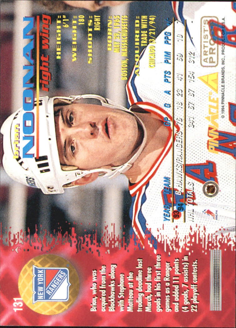Sports Card Back