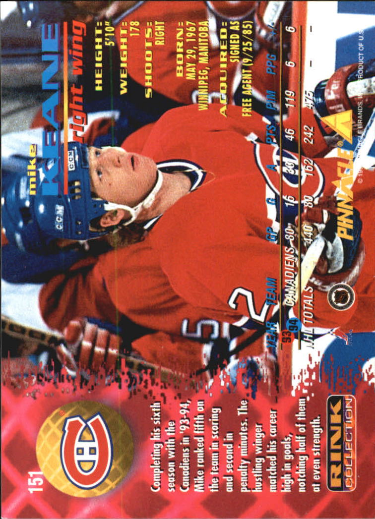 Sports Card Back