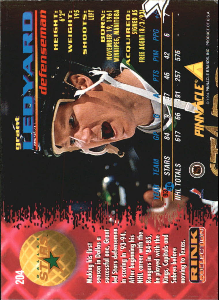 Sports Card Back