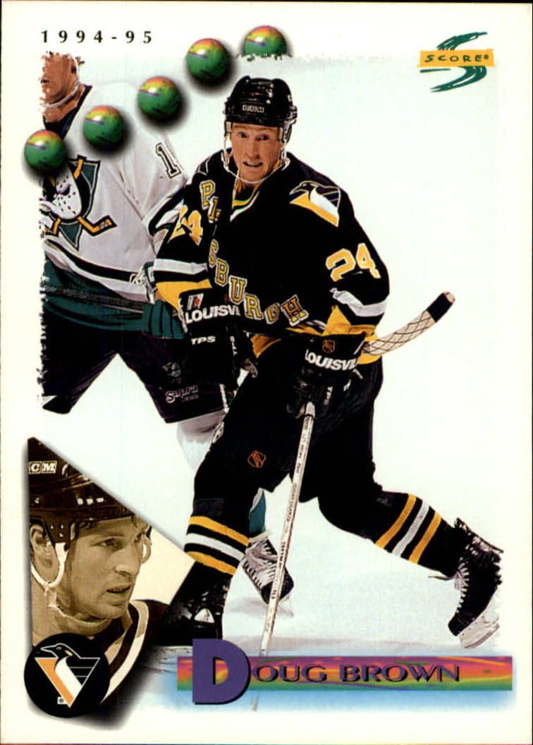 Bob Errey autographed Hockey Card (San Jose Sharks) 1994 Score #87