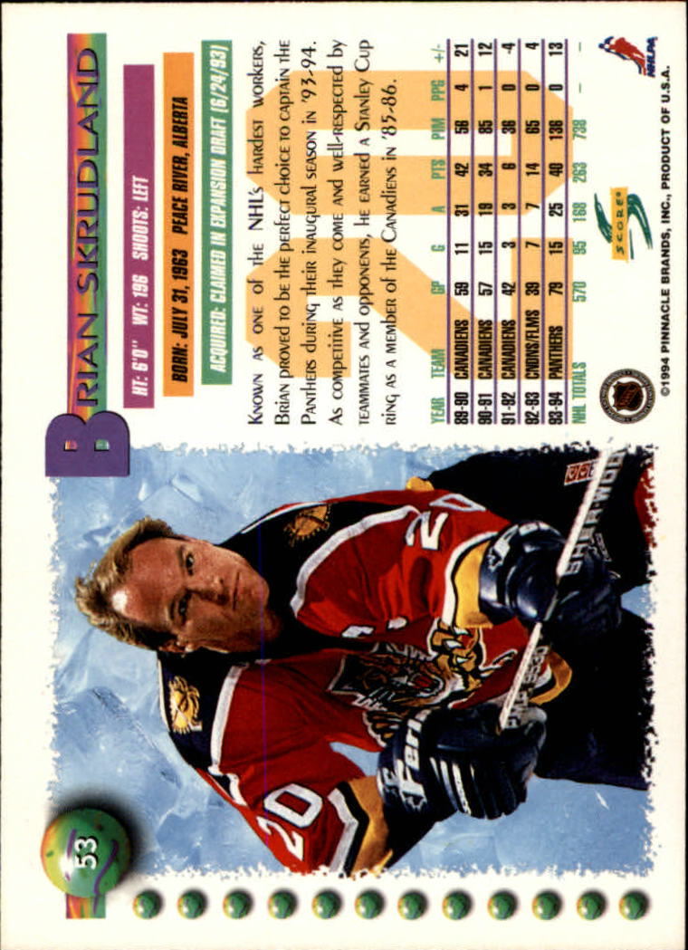 Sports Card Back