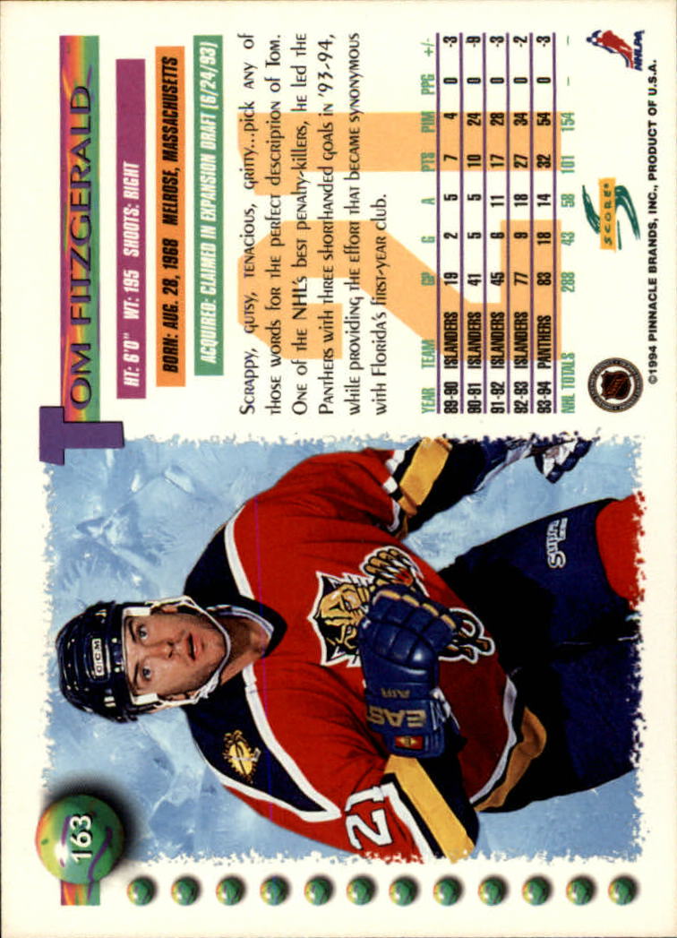 A2971- 1994-95 Score Hockey Card #s 1-250 +Rookies -You Pick- 15+ FREE US SHIP - Picture 324 of 494