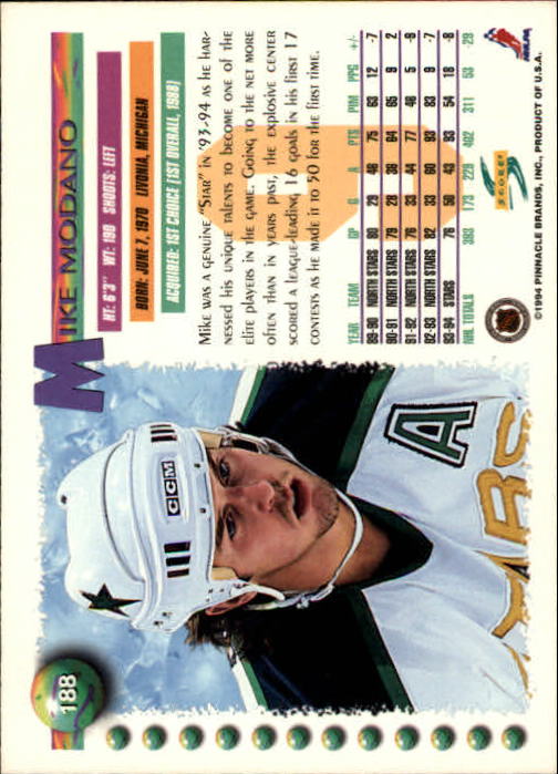 A2971- 1994-95 Score Hockey Card #s 1-250 +Rookies -You Pick- 15+ FREE US SHIP - Picture 370 of 494