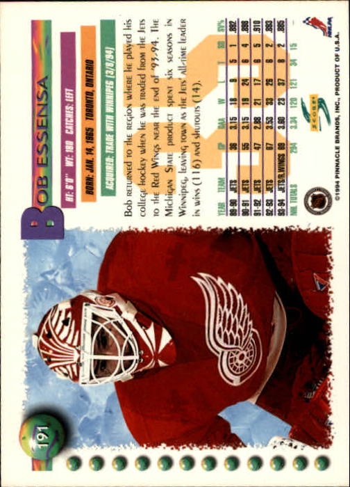 A2971- 1994-95 Score Hockey Card #s 1-250 +Rookies -You Pick- 15+ FREE US SHIP - Picture 376 of 494