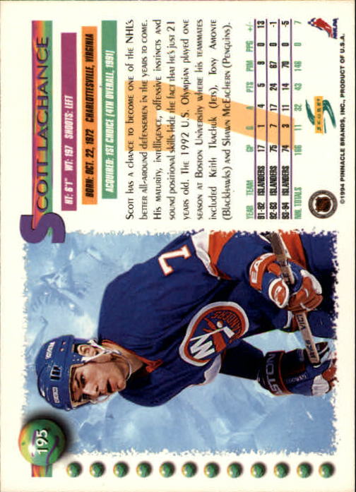 A2971- 1994-95 Score Hockey Card #s 1-250 +Rookies -You Pick- 15+ FREE US SHIP - Picture 384 of 494