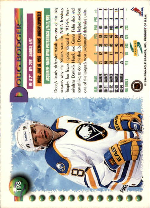 A2971- 1994-95 Score Hockey Card #s 1-250 +Rookies -You Pick- 15+ FREE US SHIP - Picture 390 of 494