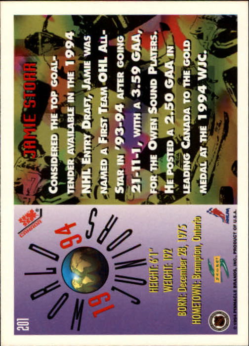 A2971- 1994-95 Score Hockey Card #s 1-250 +Rookies -You Pick- 15+ FREE US SHIP - Picture 396 of 494