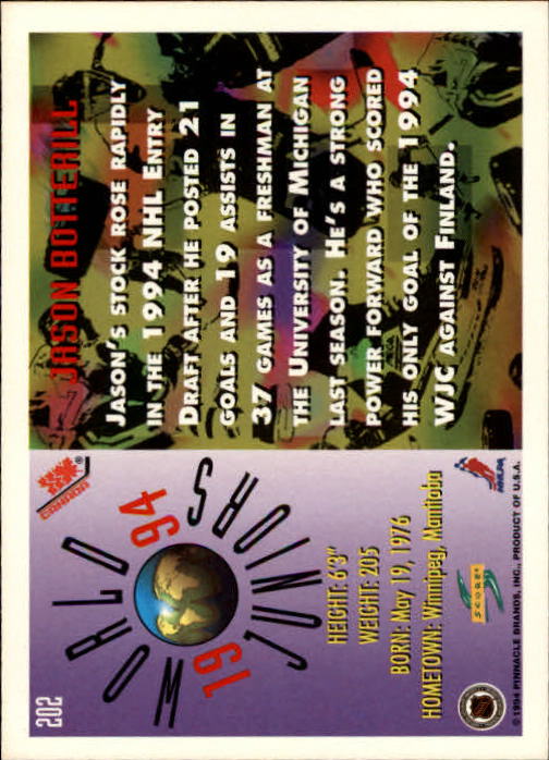 A2971- 1994-95 Score Hockey Card #s 1-250 +Rookies -You Pick- 15+ FREE US SHIP - Picture 398 of 494