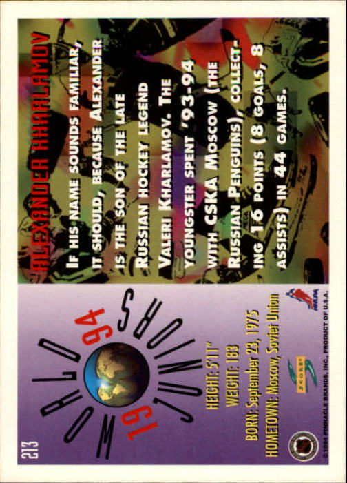 A2971- 1994-95 Score Hockey Card #s 1-250 +Rookies -You Pick- 15+ FREE US SHIP - Picture 420 of 494