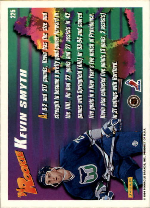 A2971- 1994-95 Score Hockey Card #s 1-250 +Rookies -You Pick- 15+ FREE US SHIP - Picture 444 of 494