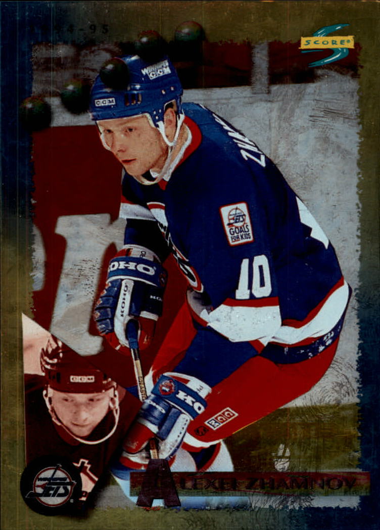 1994-95 Score Gold Line #154 Alexei Zhamnov