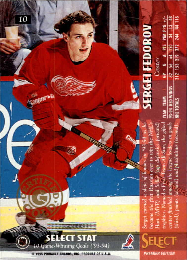 Sports Card Back