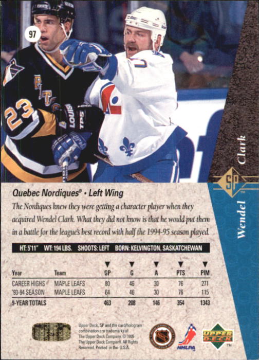 Sports Card Back