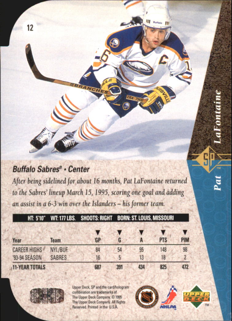Sports Card Back