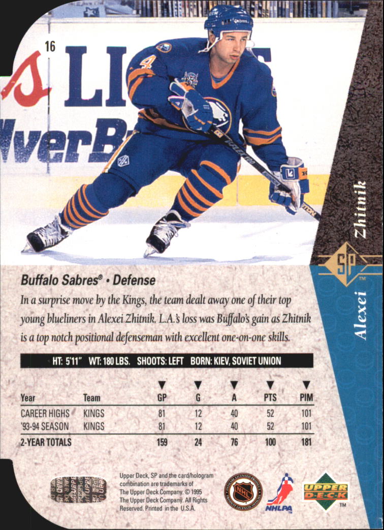 A4052- 1994-95 SP Die Cuts Hockey Card #s 1-195 -You Pick- 15+ FREE US SHIP - Picture 31 of 363
