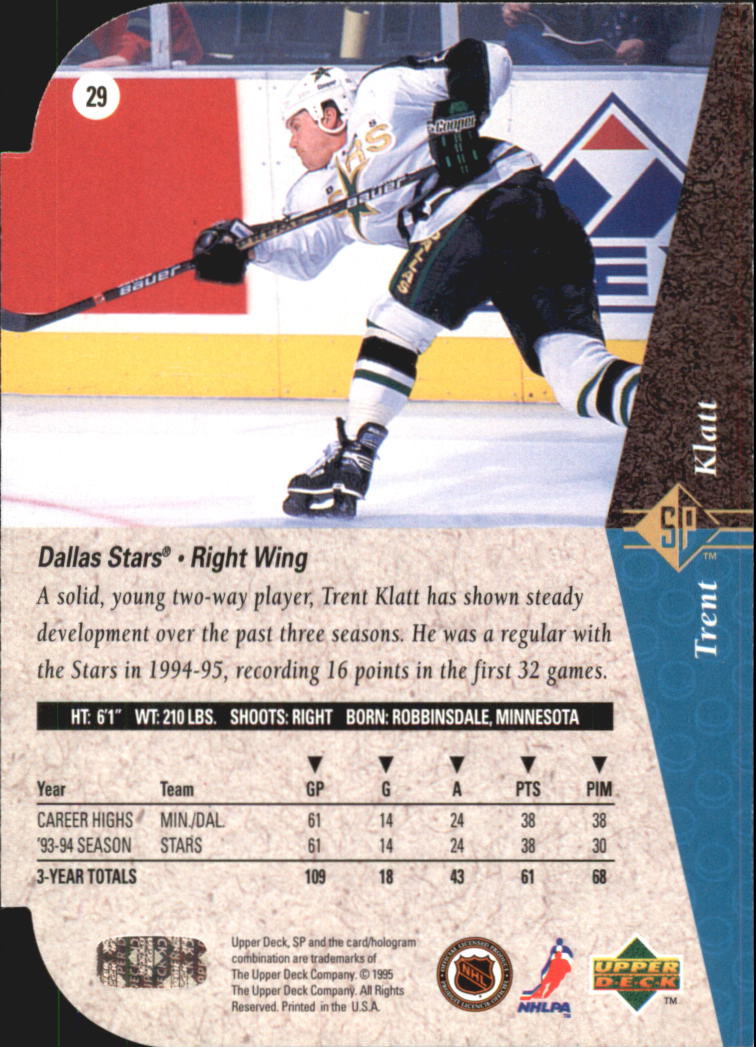 A4052- 1994-95 SP Die Cuts Hockey Card #s 1-195 -You Pick- 15+ FREE US SHIP - Picture 55 of 363