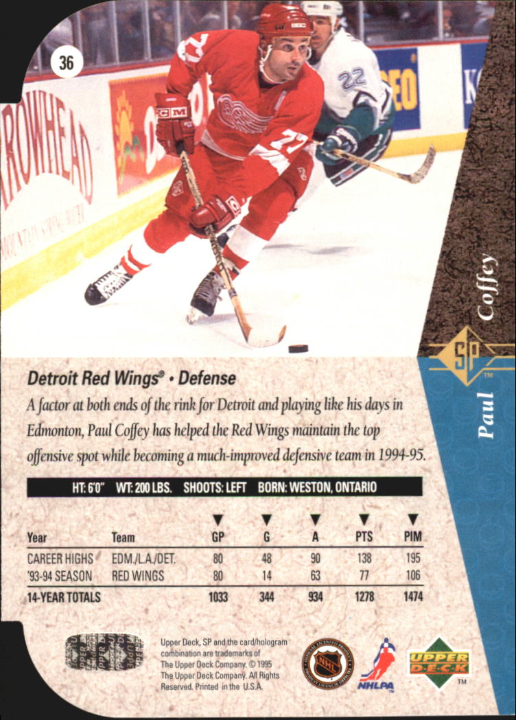 A4052- 1994-95 SP Die Cuts Hockey Card #s 1-195 -You Pick- 15+ FREE US SHIP - Picture 69 of 363
