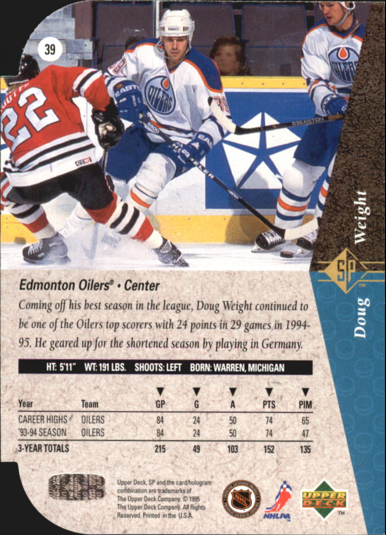 A4052- 1994-95 SP Die Cuts Hockey Card #s 1-195 -You Pick- 15+ FREE US SHIP - Picture 75 of 363