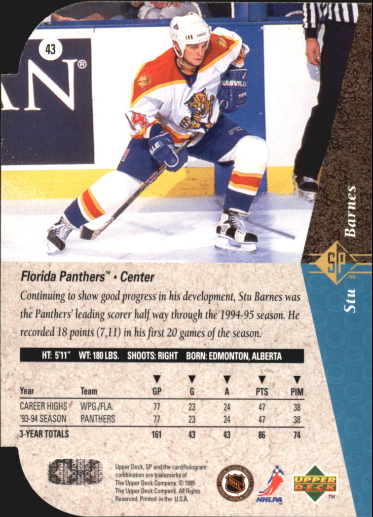 A4052- 1994-95 SP Die Cuts Hockey Card #s 1-195 -You Pick- 15+ FREE US SHIP - Picture 83 of 363