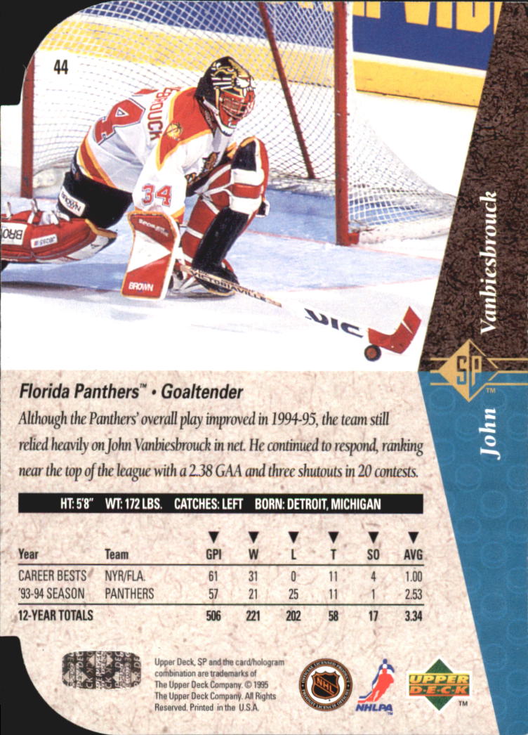 A4052- 1994-95 SP Die Cuts Hockey Card #s 1-195 -You Pick- 15+ FREE US SHIP - Picture 85 of 363