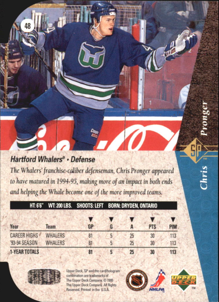 A4052- 1994-95 SP Die Cuts Hockey Card #s 1-195 -You Pick- 15+ FREE US SHIP - Picture 93 of 363