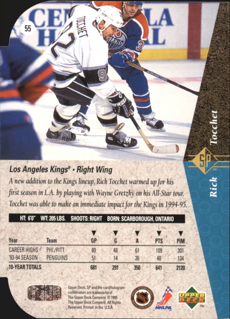 A4052- 1994-95 SP Die Cuts Hockey Card #s 1-195 -You Pick- 15+ FREE US SHIP - Picture 105 of 363