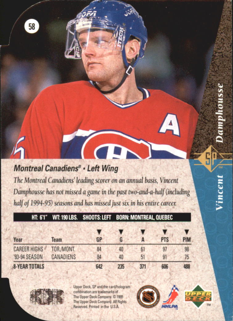 A4052- 1994-95 SP Die Cuts Hockey Card #s 1-195 -You Pick- 15+ FREE US SHIP - Picture 111 of 363