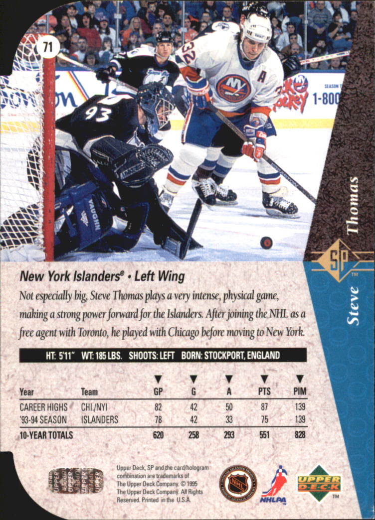 A4052- 1994-95 SP Die Cuts Hockey Card #s 1-195 -You Pick- 15+ FREE US SHIP - Picture 135 of 363