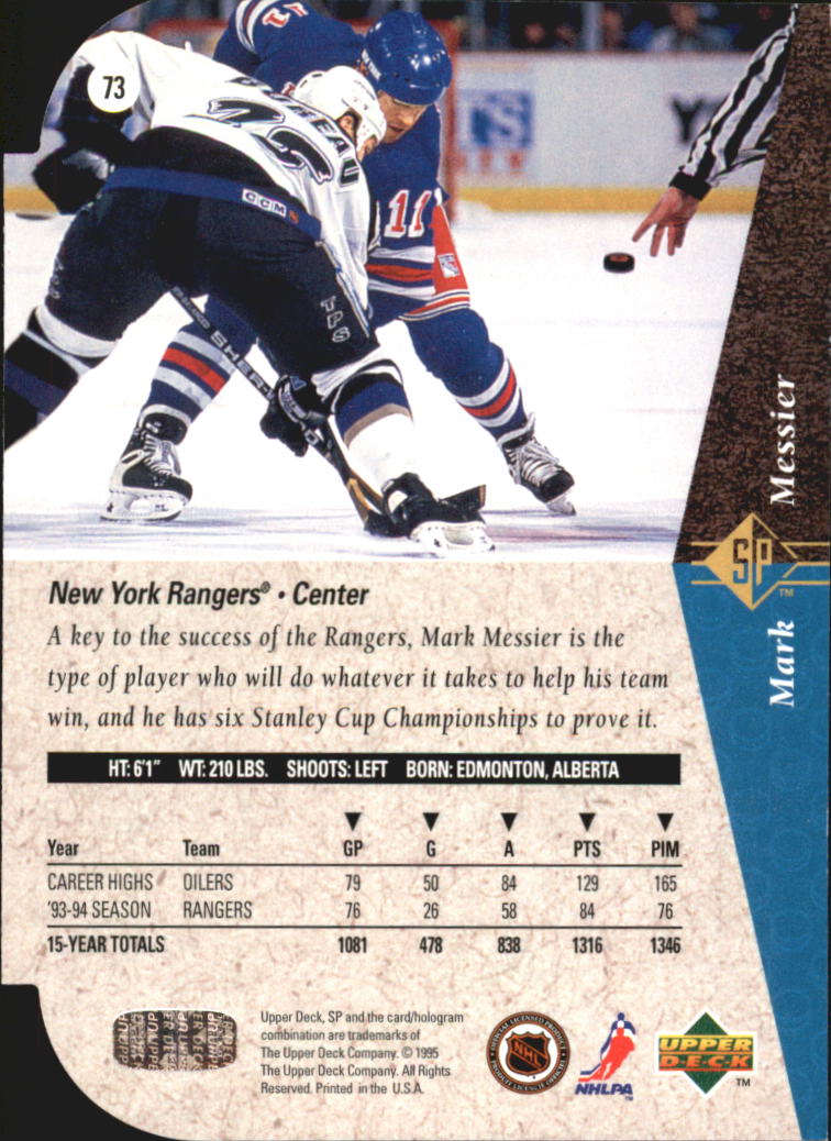 A4052- 1994-95 SP Die Cuts Hockey Card #s 1-195 -You Pick- 15+ FREE US SHIP - Picture 139 of 363