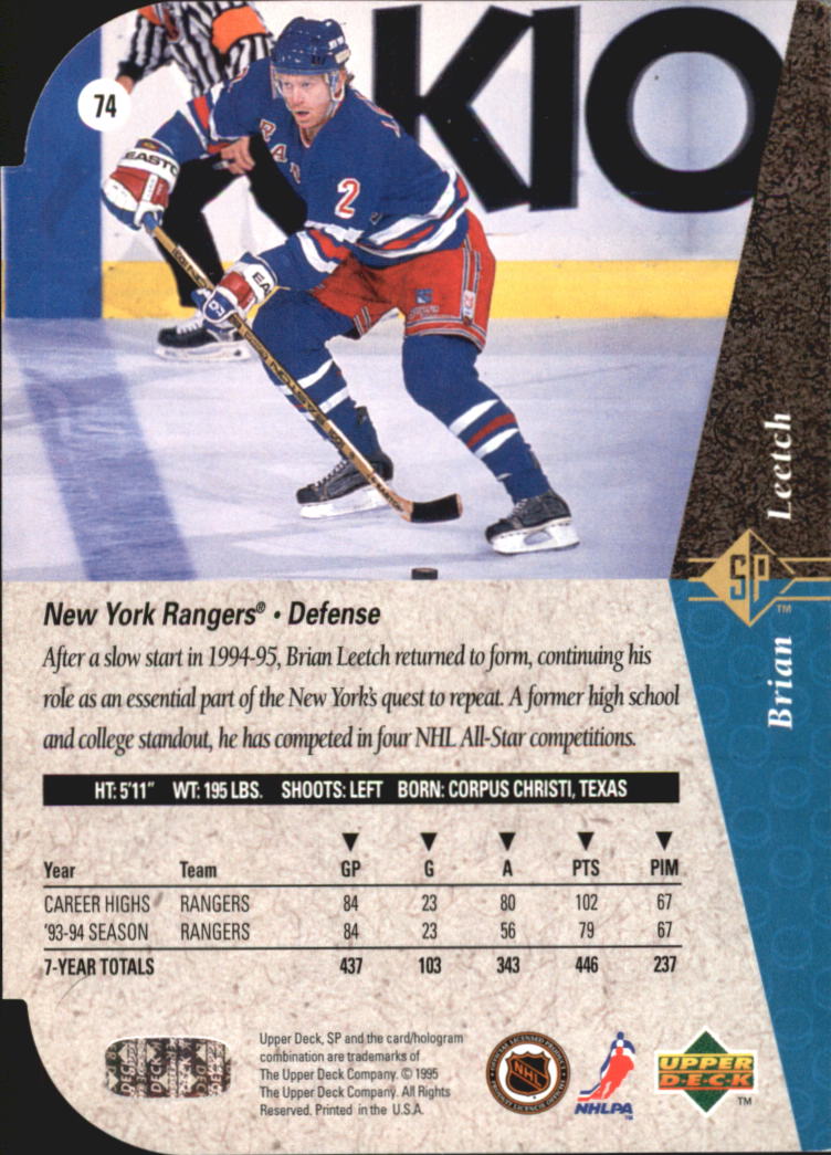 A4052- 1994-95 SP Die Cuts Hockey Card #s 1-195 -You Pick- 15+ FREE US SHIP - Picture 141 of 363