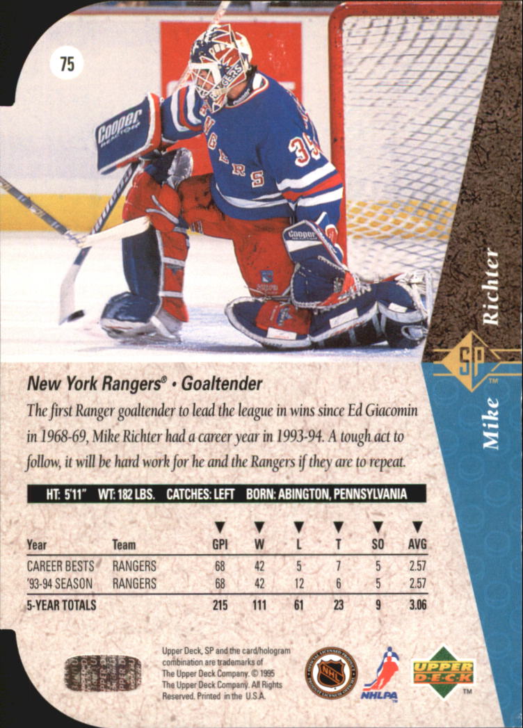 A4052- 1994-95 SP Die Cuts Hockey Card #s 1-195 -You Pick- 15+ FREE US SHIP - Picture 143 of 363