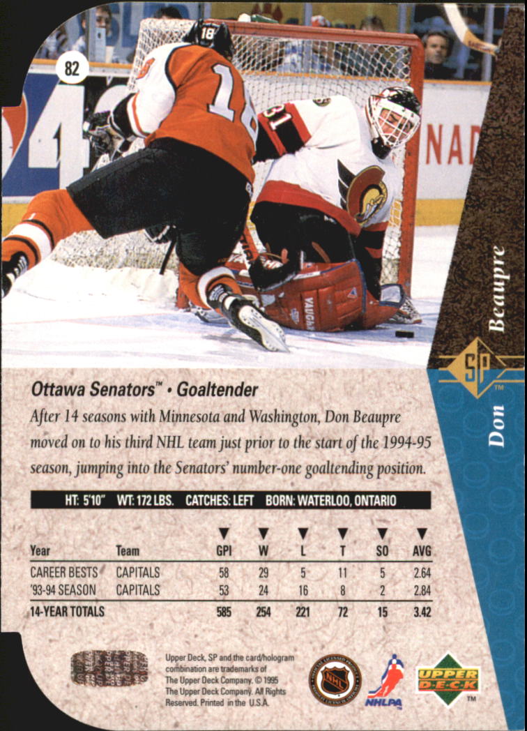 A4052- 1994-95 SP Die Cuts Hockey Card #s 1-195 -You Pick- 15+ FREE US SHIP - Picture 155 of 363