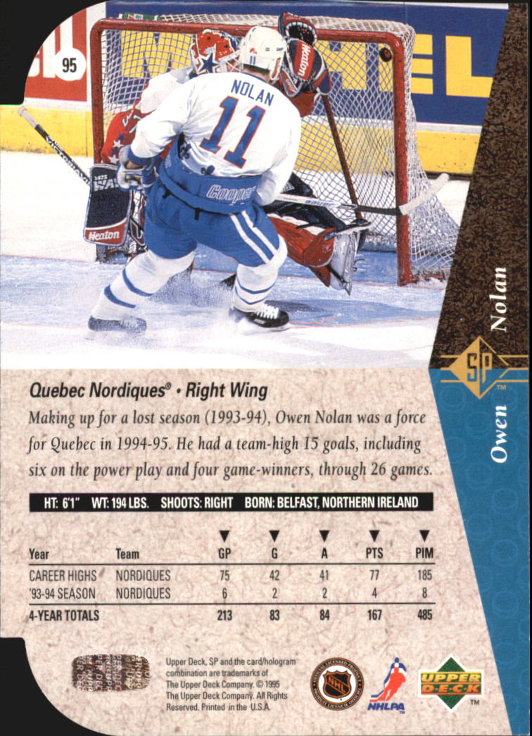 A4052- 1994-95 SP Die Cuts Hockey Card #s 1-195 -You Pick- 15+ FREE US SHIP - Picture 181 of 363