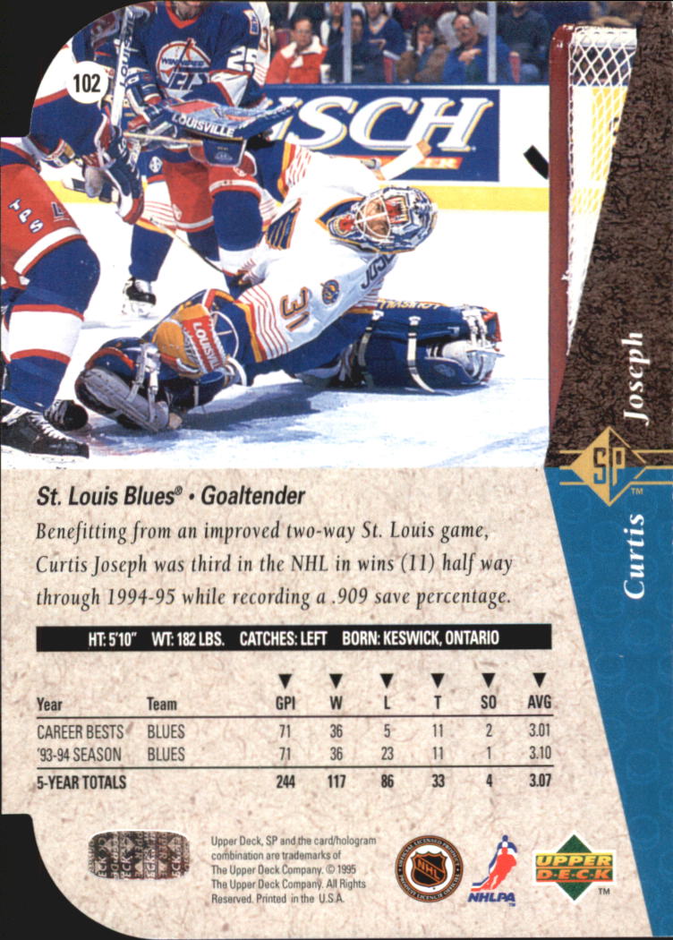 A4052- 1994-95 SP Die Cuts Hockey Card #s 1-195 -You Pick- 15+ FREE US SHIP - Picture 193 of 363