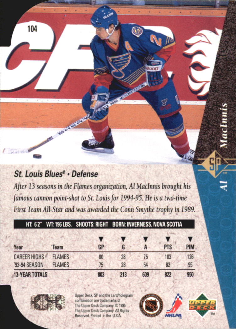 A4052- 1994-95 SP Die Cuts Hockey Card #s 1-195 -You Pick- 15+ FREE US SHIP - Picture 195 of 363