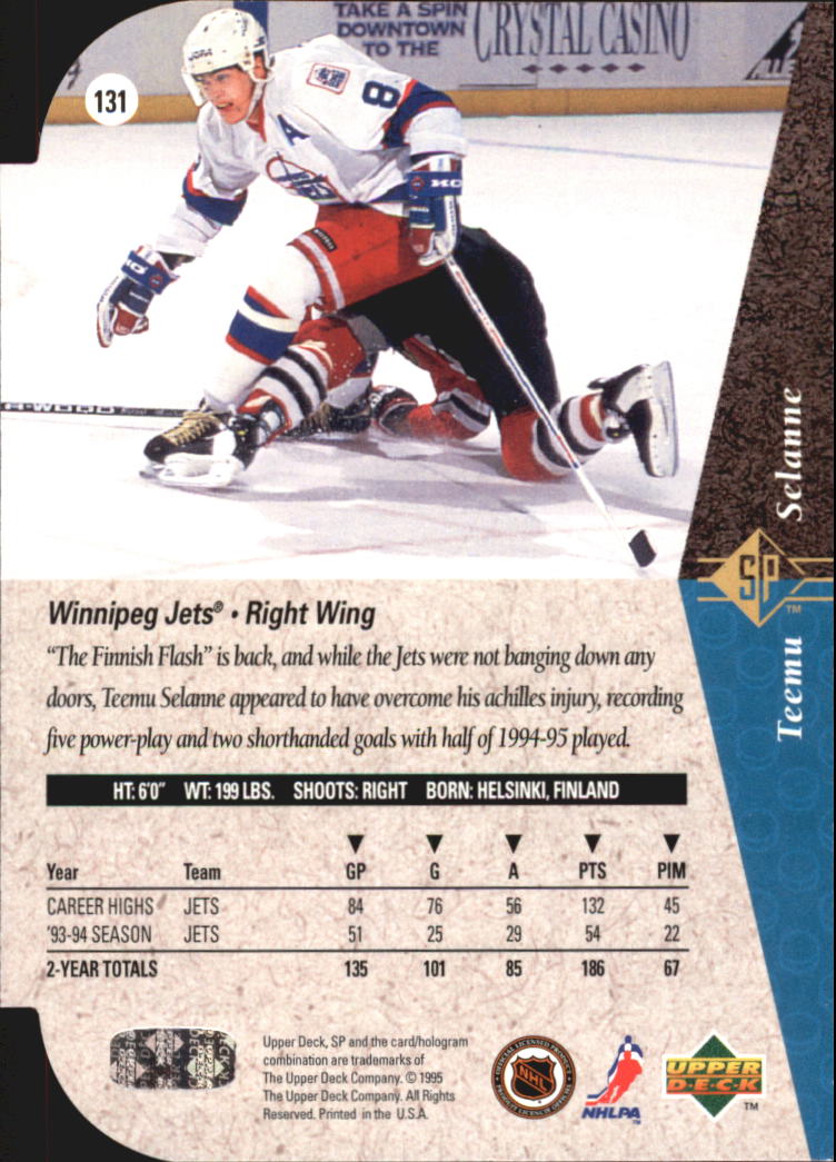 A4052- 1994-95 SP Die Cuts Hockey Card #s 1-195 -You Pick- 15+ FREE US SHIP - Picture 243 of 363
