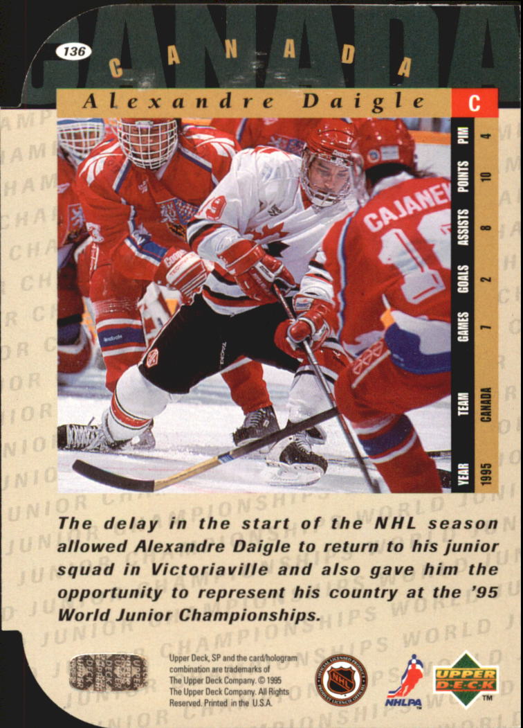 A4052- 1994-95 SP Die Cuts Hockey Card #s 1-195 -You Pick- 15+ FREE US SHIP - Picture 253 of 363