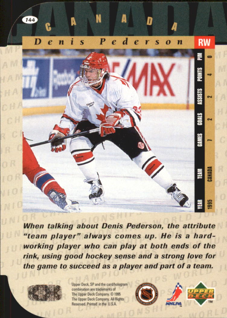 A4052- 1994-95 SP Die Cuts Hockey Card #s 1-195 -You Pick- 15+ FREE US SHIP - Picture 269 of 363