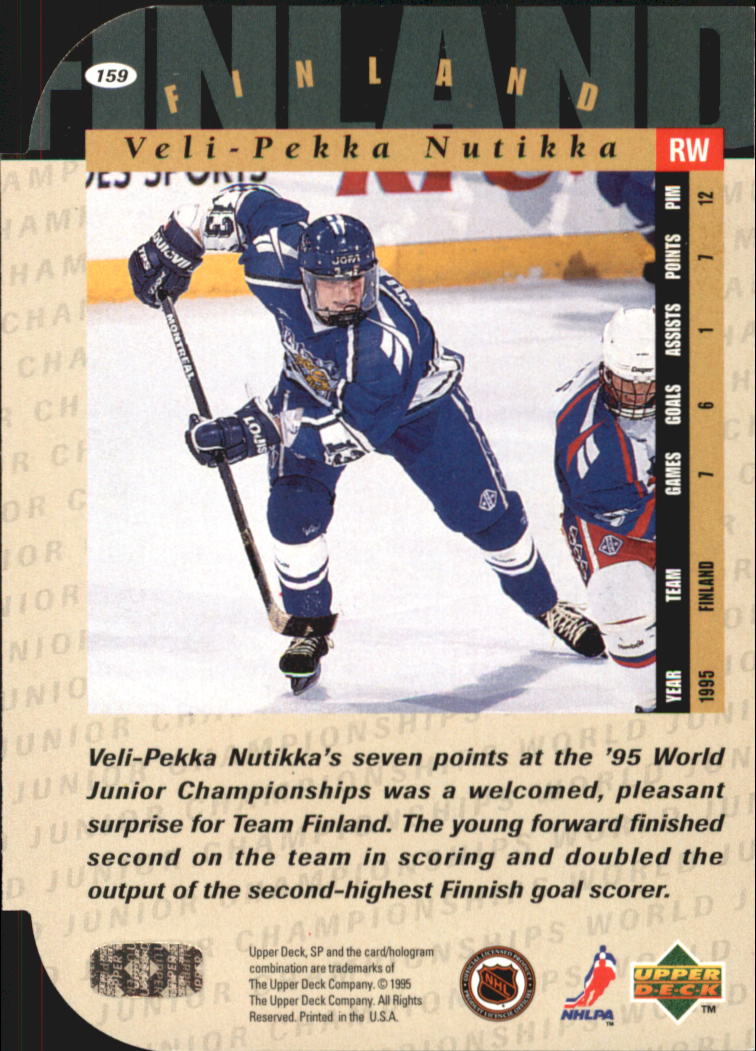 A4052- 1994-95 SP Die Cuts Hockey Card #s 1-195 -You Pick- 15+ FREE US SHIP - Picture 299 of 363