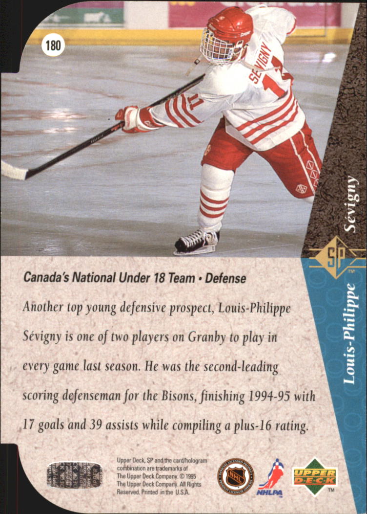 A4052- 1994-95 SP Die Cuts Hockey Card #s 1-195 -You Pick- 15+ FREE US SHIP - Picture 337 of 363