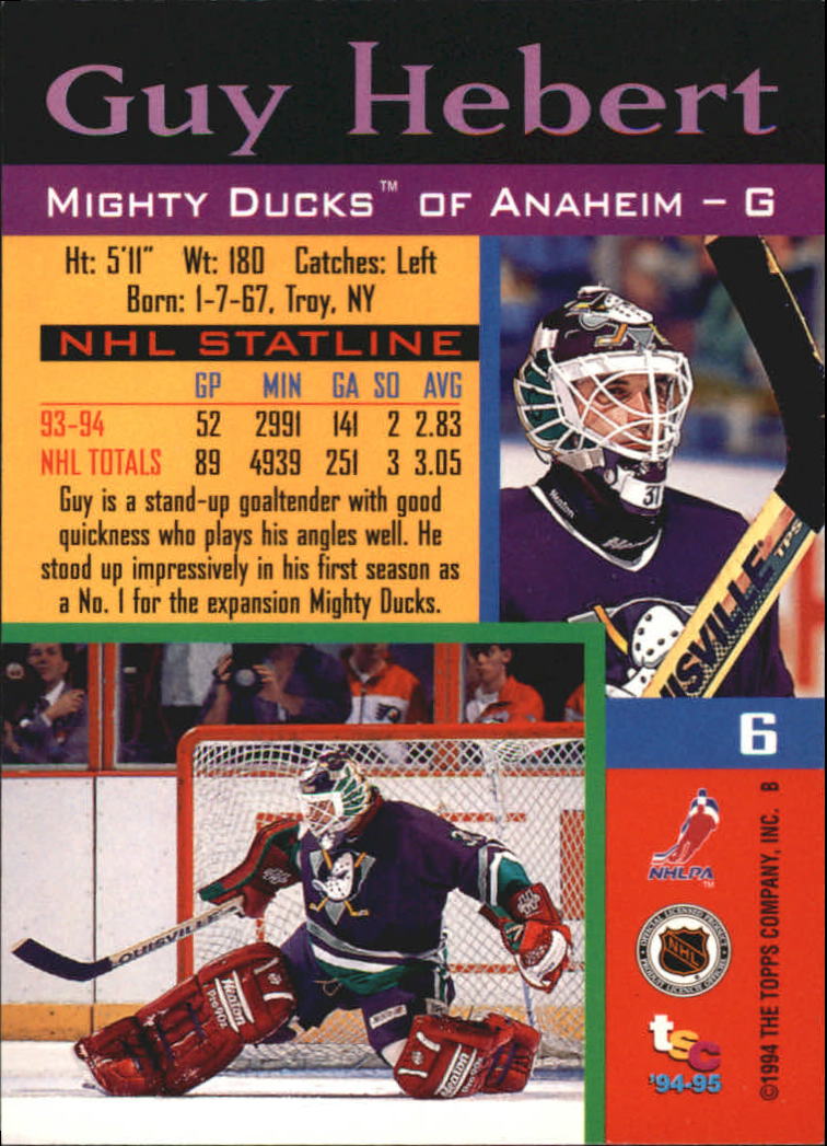 Sports Card Back