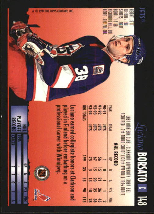 Sports Card Back