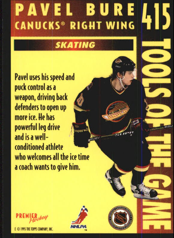 Sports Card Back