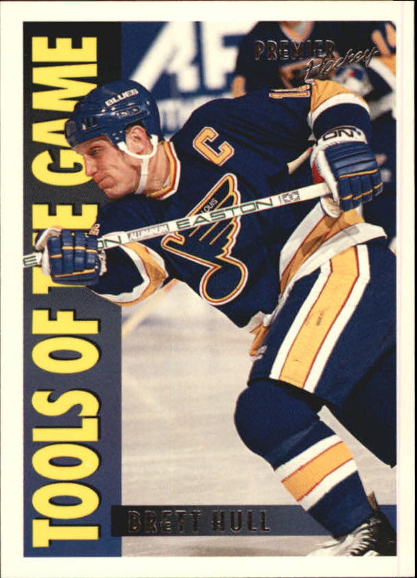 TOPPS NHL #66 . Brett Hull . Rookie Card .. NM/Mint