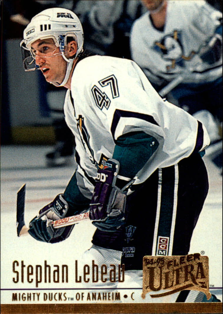 1994-95 Ultra #5 Stephan Lebeau