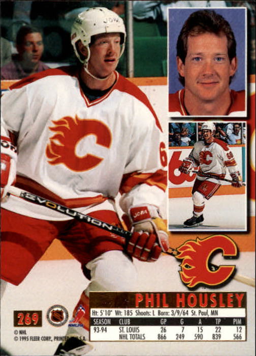 1994-95 Ultra #269 Phil Housley back image