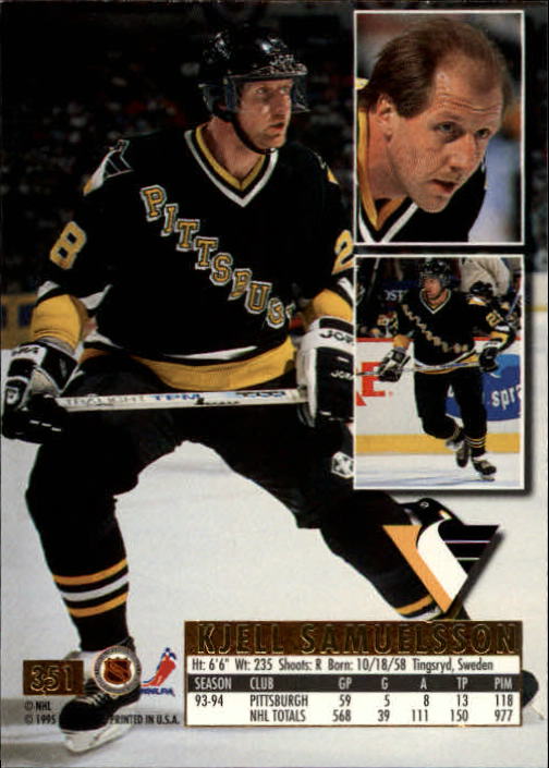 Sports Card Back