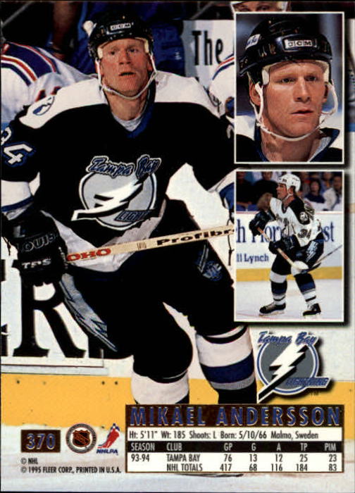 Sports Card Back